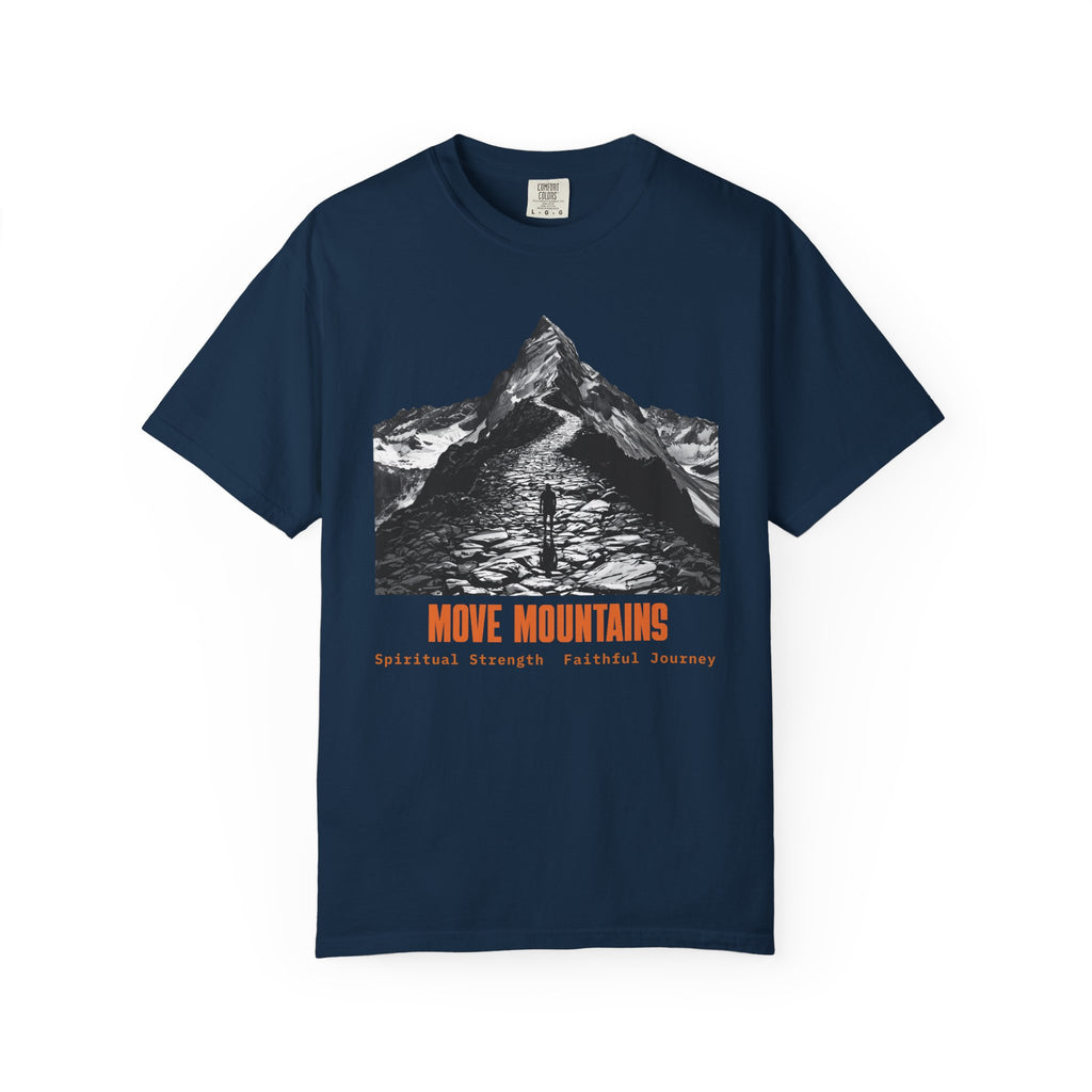 Move Mountains Graphic T-Shirt — Inspirational Mountain Hike Tee