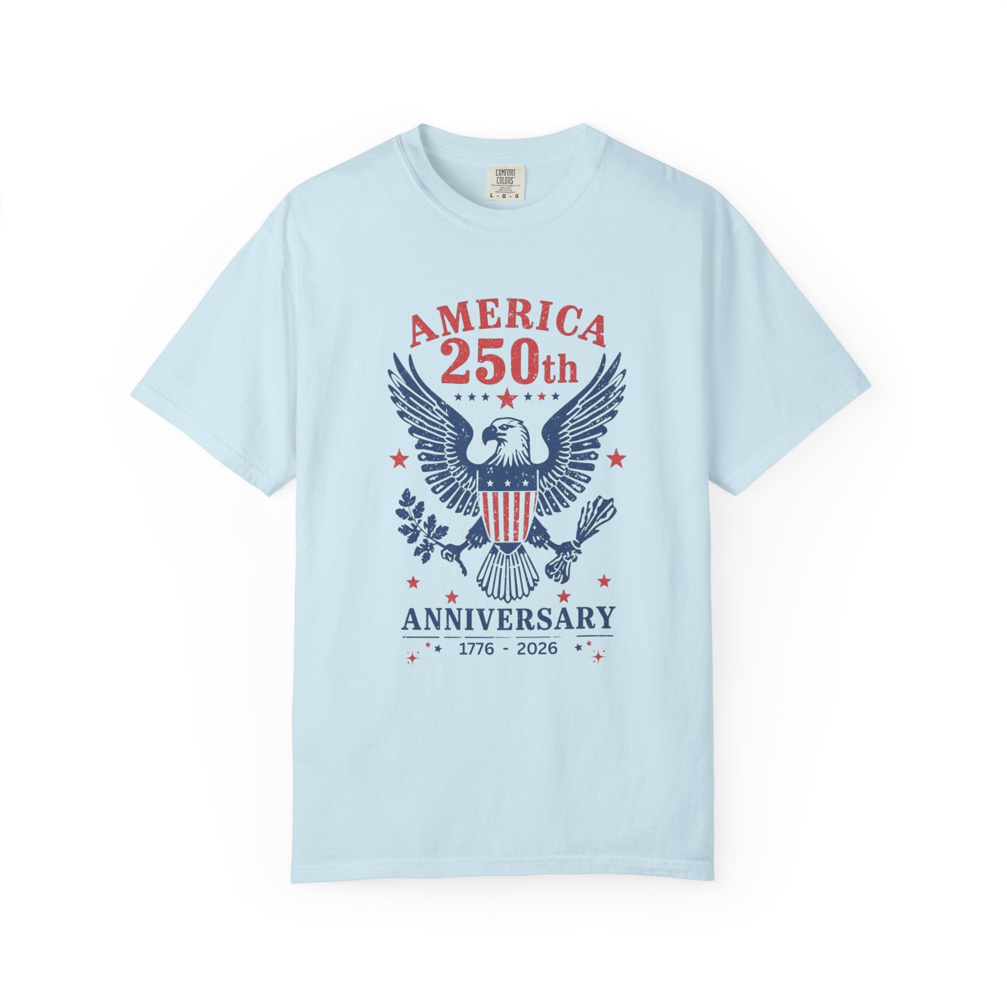 America 250th Anniversary T-Shirt — Patriotic Eagle 1776–2026 Commemorative Tee