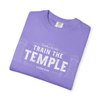 Train the Temple T-Shirt — Christian Fitness Faith Tee (1 Cor 6:19)