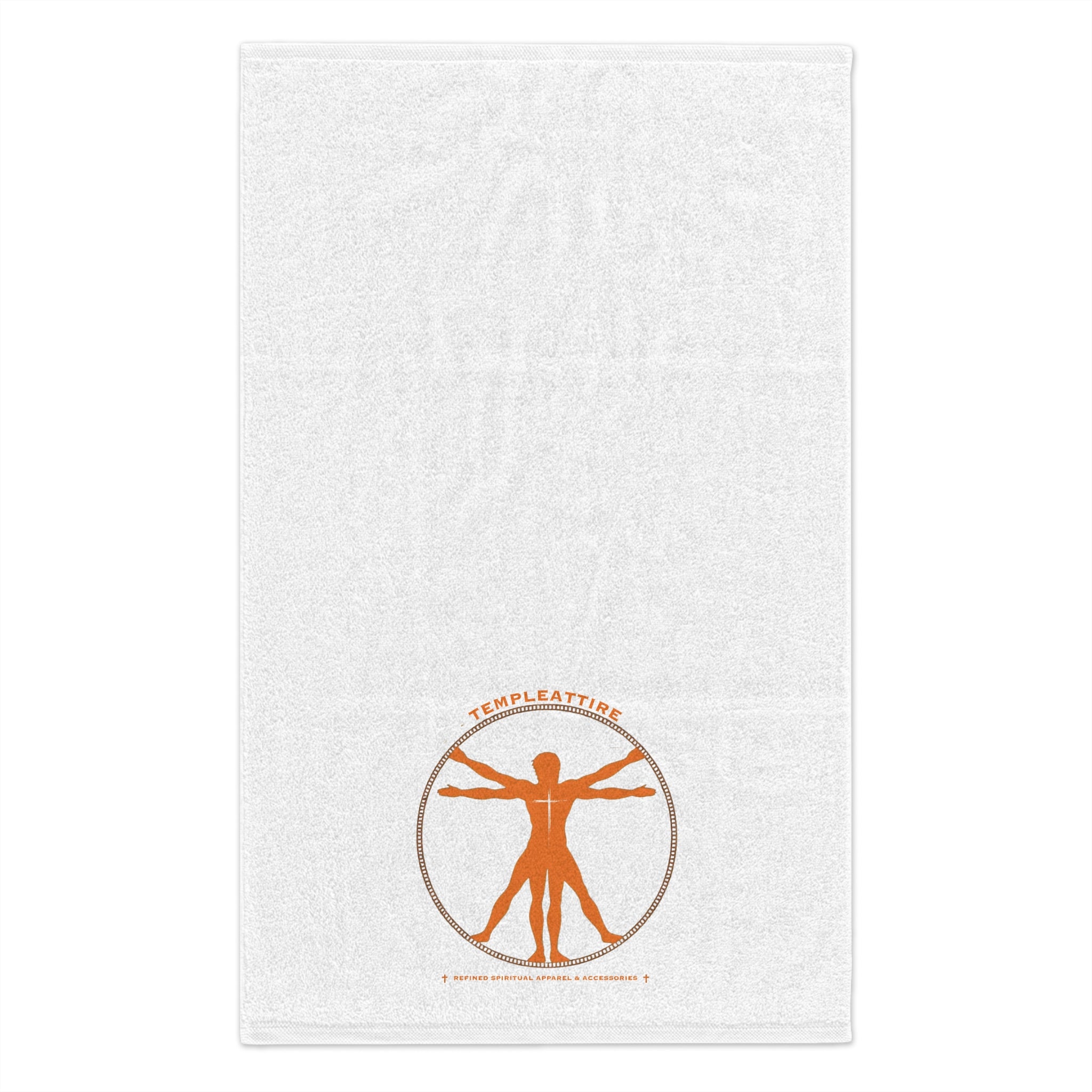 TempleAttire Vitruvian Man - Rally Towel, 11x18