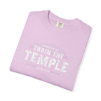 Train the Temple T-Shirt — Christian Fitness Faith Tee (1 Cor 6:19)
