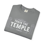 Train the Temple T-Shirt — Christian Fitness Faith Tee (1 Cor 6:19)