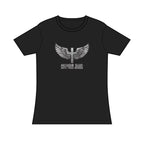 Women’s Tee – Honor God With Your Bodies Eagle Wings T‑Shirt