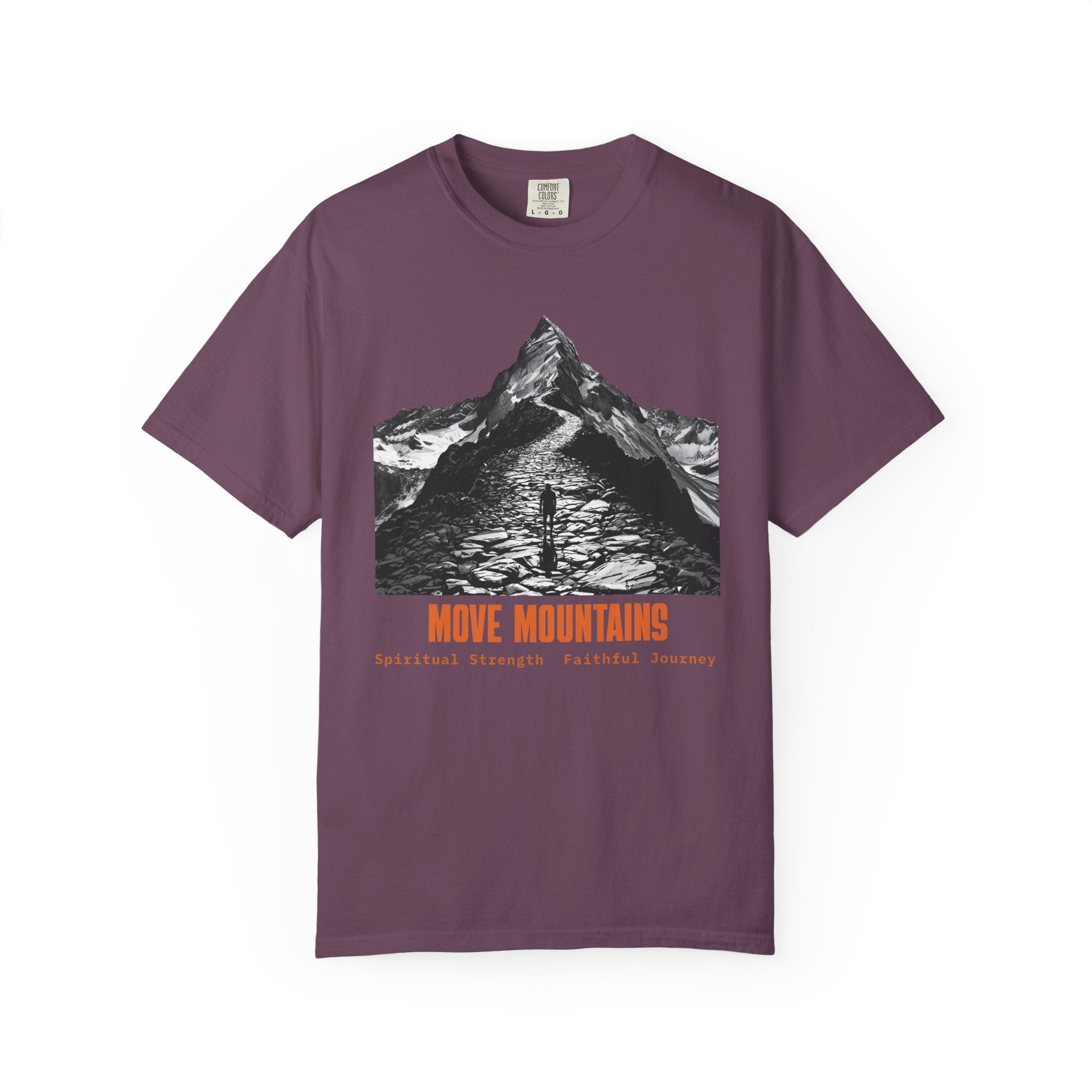 Move Mountains Graphic T-Shirt — Inspirational Mountain Hike Tee