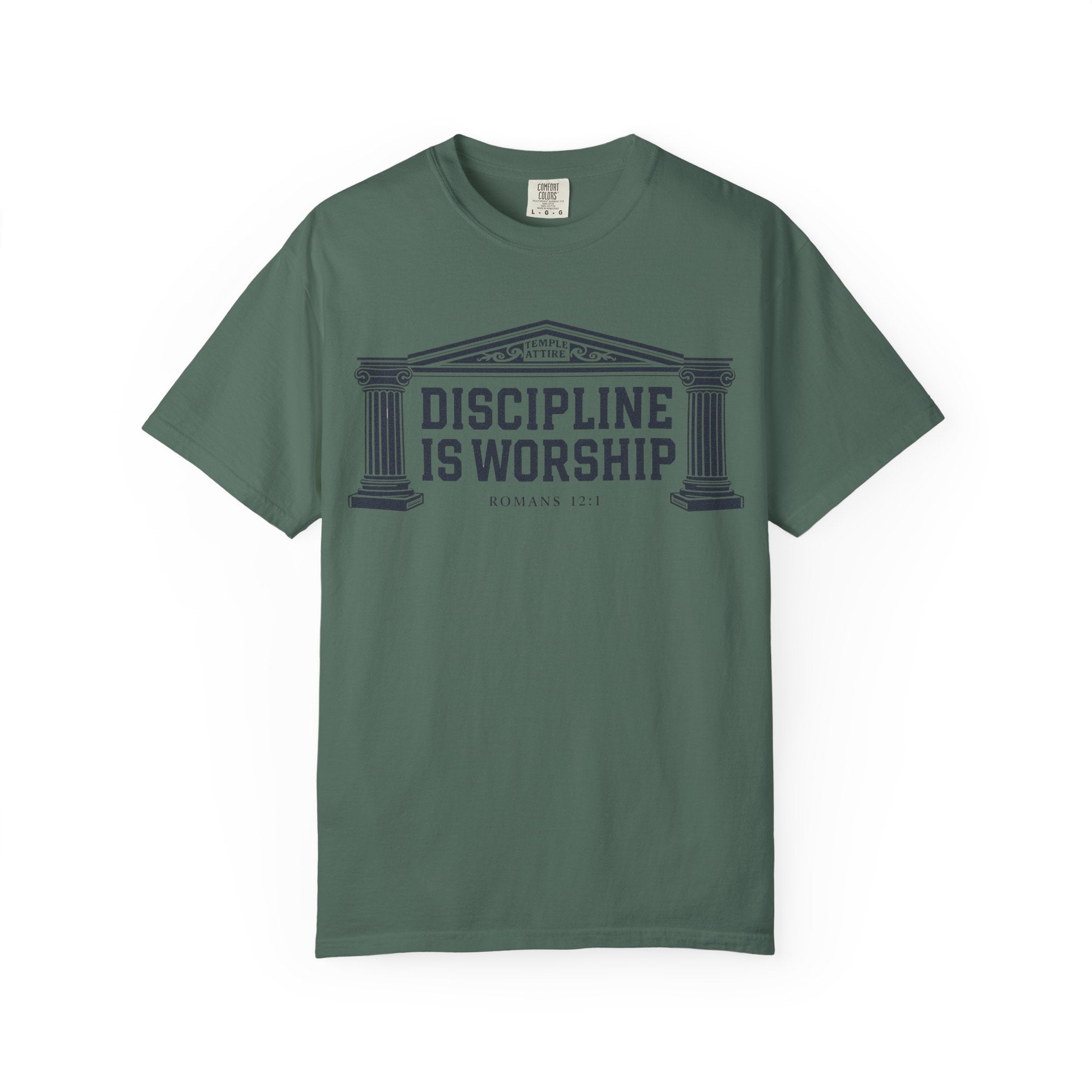 Discipline is Worship - Unisex Garment-Dyed T-shirt