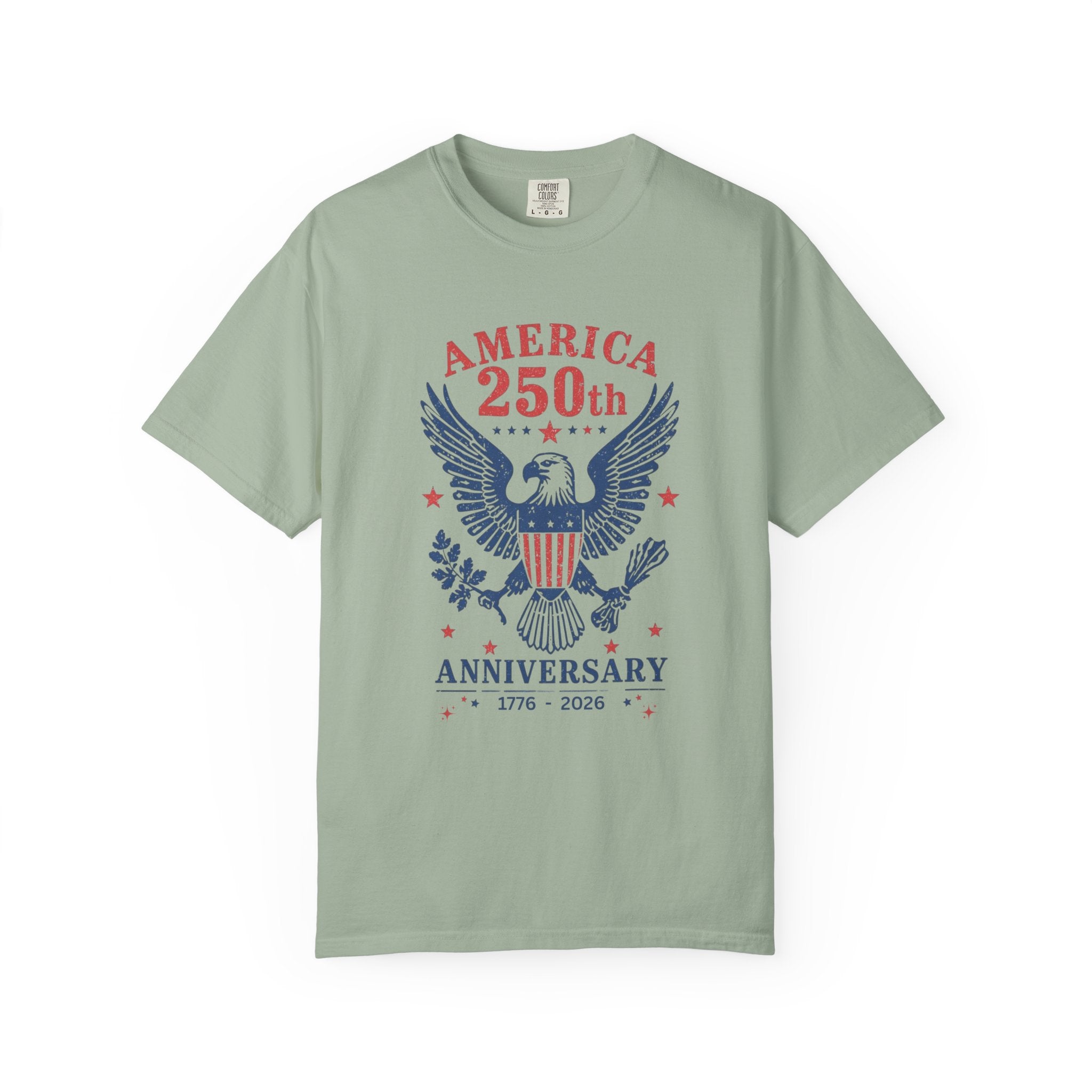 America 250th Anniversary T-Shirt — Patriotic Eagle 1776–2026 Commemorative Tee