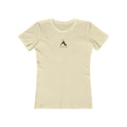 Downward Doodle Yoga Boyfriend Tee - Minimal Yoga Graphic T-Shirt