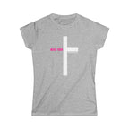 Wear Your Worship Christian Cross Women's Tee
